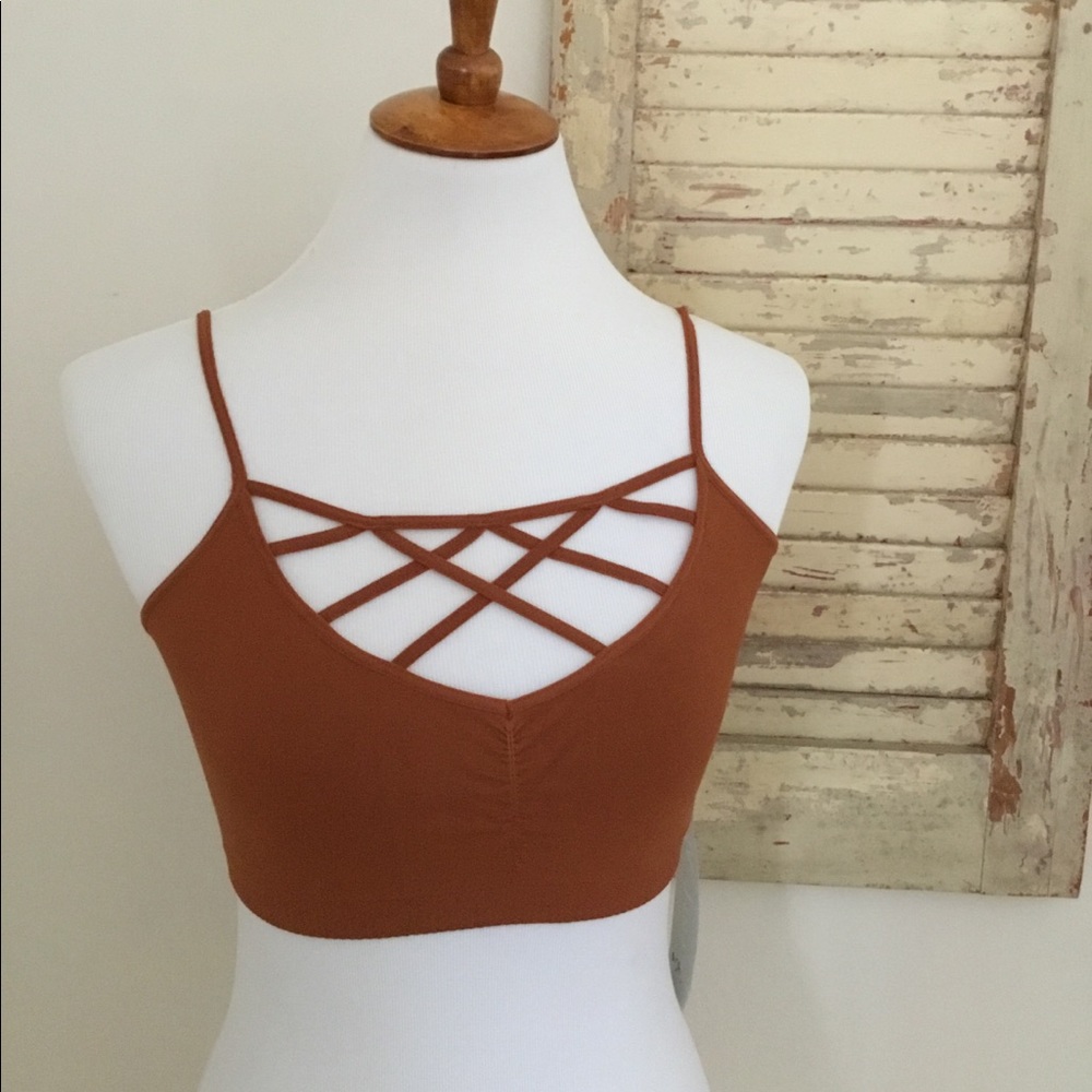 Crisscrossed Bralette
